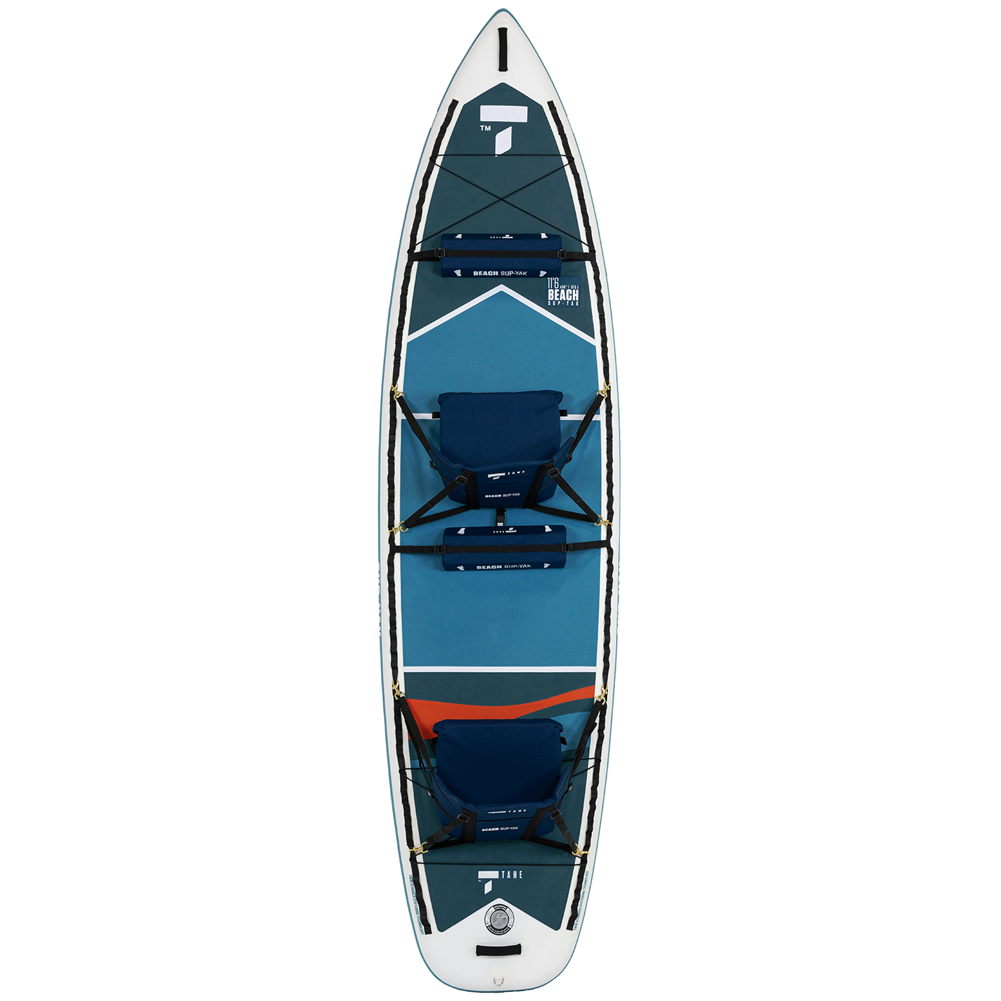 11'6 Inflatable Stand Up Paddle Board & Kayak Combo - Premium SUP with Paddle, Pump, Leash for Beach, Lake, River, Ocean Paddling & Fishing