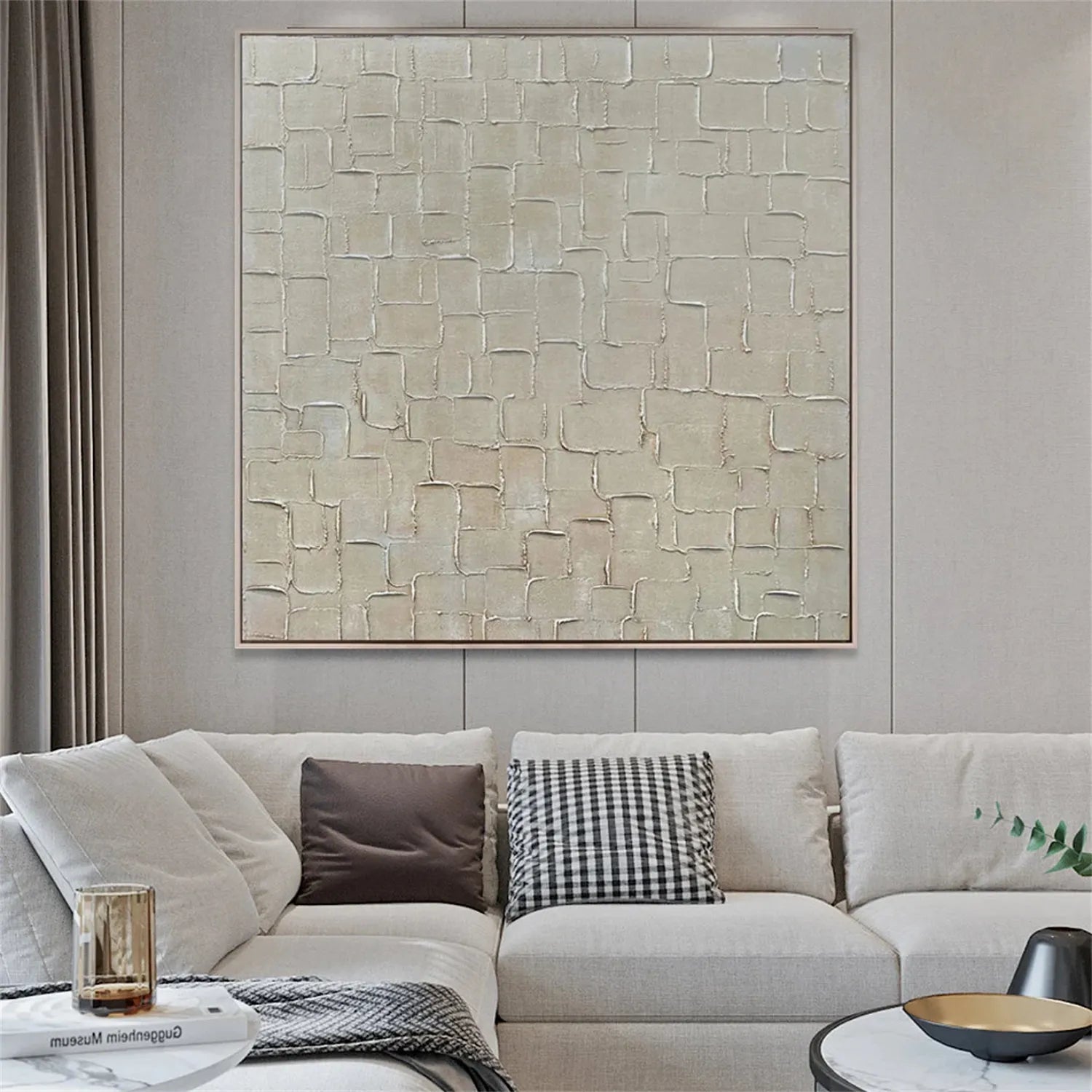 Abstract Tranquility Art Painting #WS164 - Modern Canvas Wall Art for Living Room, Bedroom & Office Decor