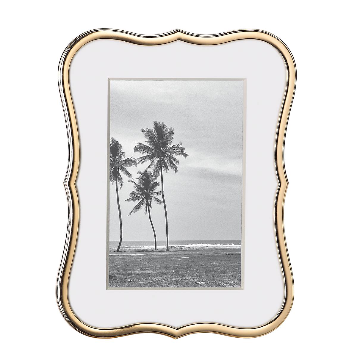 4x6 Gold Picture Frame - Elegant Crown Point Design for Photos, Artwork & Certificates - Perfect for Home Decor, Office Display & Gifts