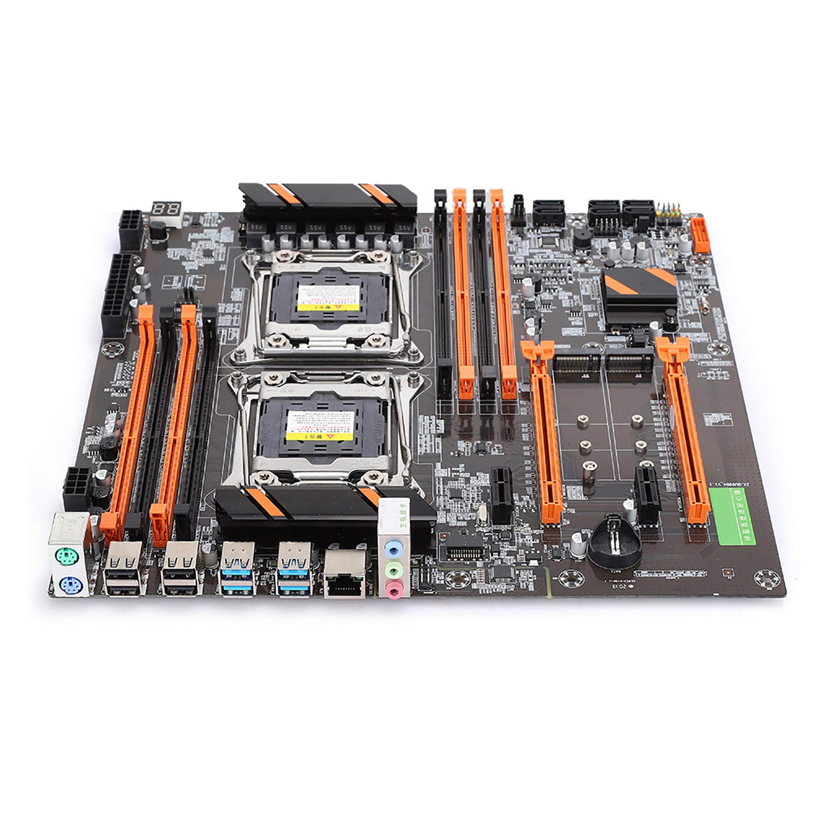 Dual Socket Desktop Motherboard LGA 2011-3, DDR4 Support for E5 CPU - Ideal for Gaming PC, Studio Workstation & Computer Simulator Builds