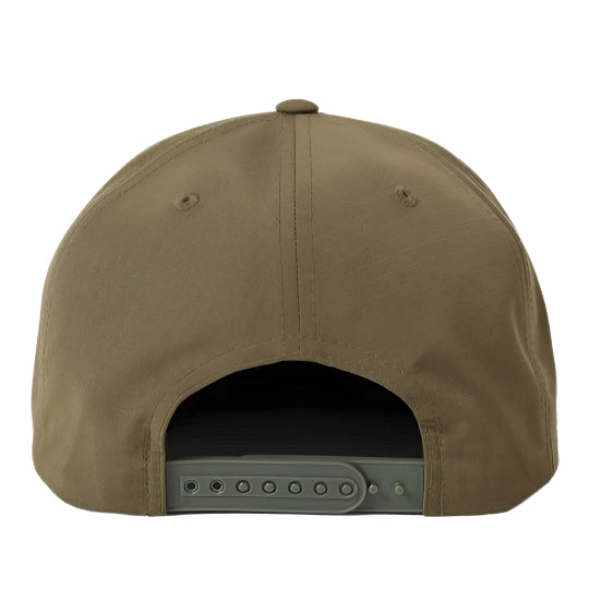 BRIXTON Oath III Snapback Hat for Men - Adjustable Olive Green Baseball Cap for Streetwear & Outdoor Activities