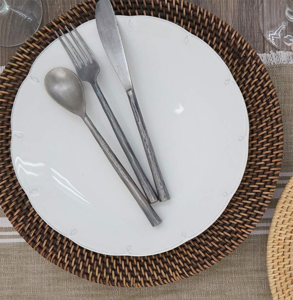 Handmade Rattan Charger Plates 13