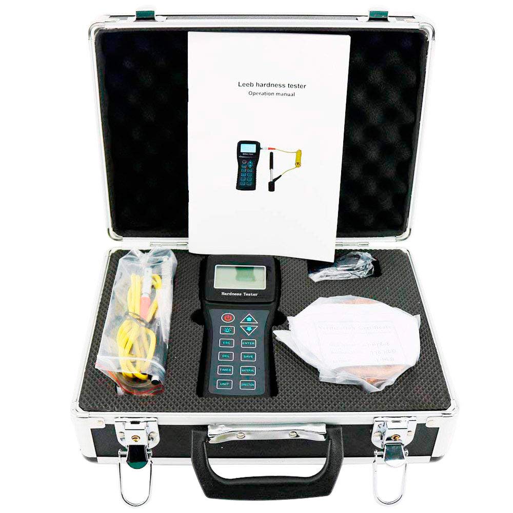 SHL-150 Portable Digital Leeb Hardness Tester - Handheld Metal Hardness Measurement Device for Steel, Aluminum & Alloys | On-Site Testing, Quality Control & Industrial Use
