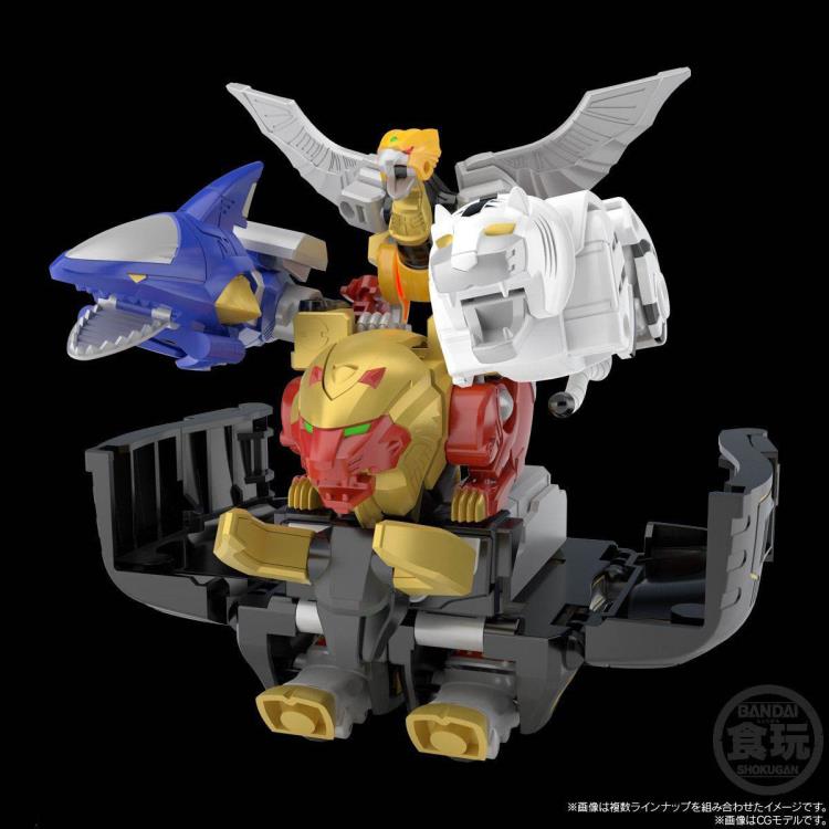 Bandai Shokugan Modeling Project SMP Hyakuju Sentai Gaoranger GaoKing Model Kit Set – Build & Display Your Own Super Sentai Robot for Collectors & Fans