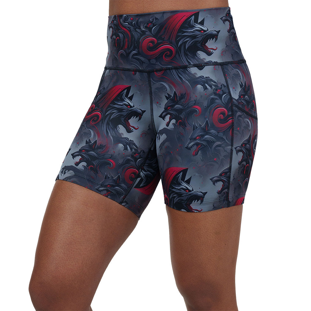 Big Bad Wolf Men's Athletic Shorts - Lightweight, Breathable & Comfortable for Running, Gym & Outdoor Activities