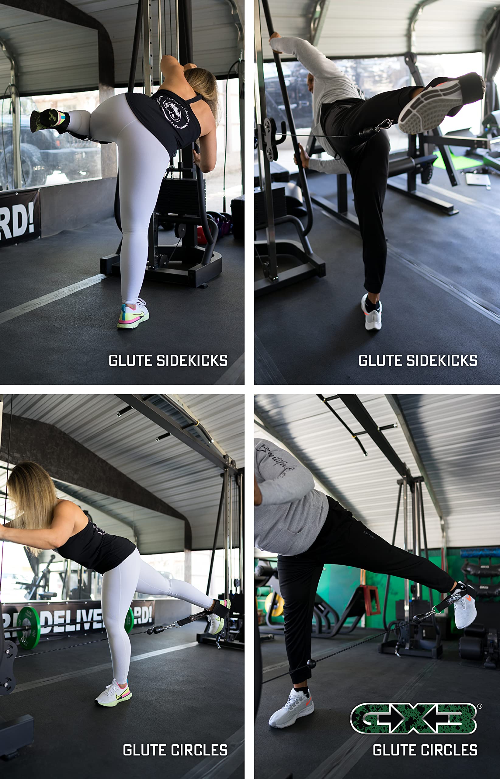 Booty Lifter for Glute Workouts - Attaches to Foot for Glute Activation - Cable Machine & Resistance Band Compatible - Lift, Shape & Strengthen Glutes - Perfect for Home Gym, Leg Day & Booty Building Routines