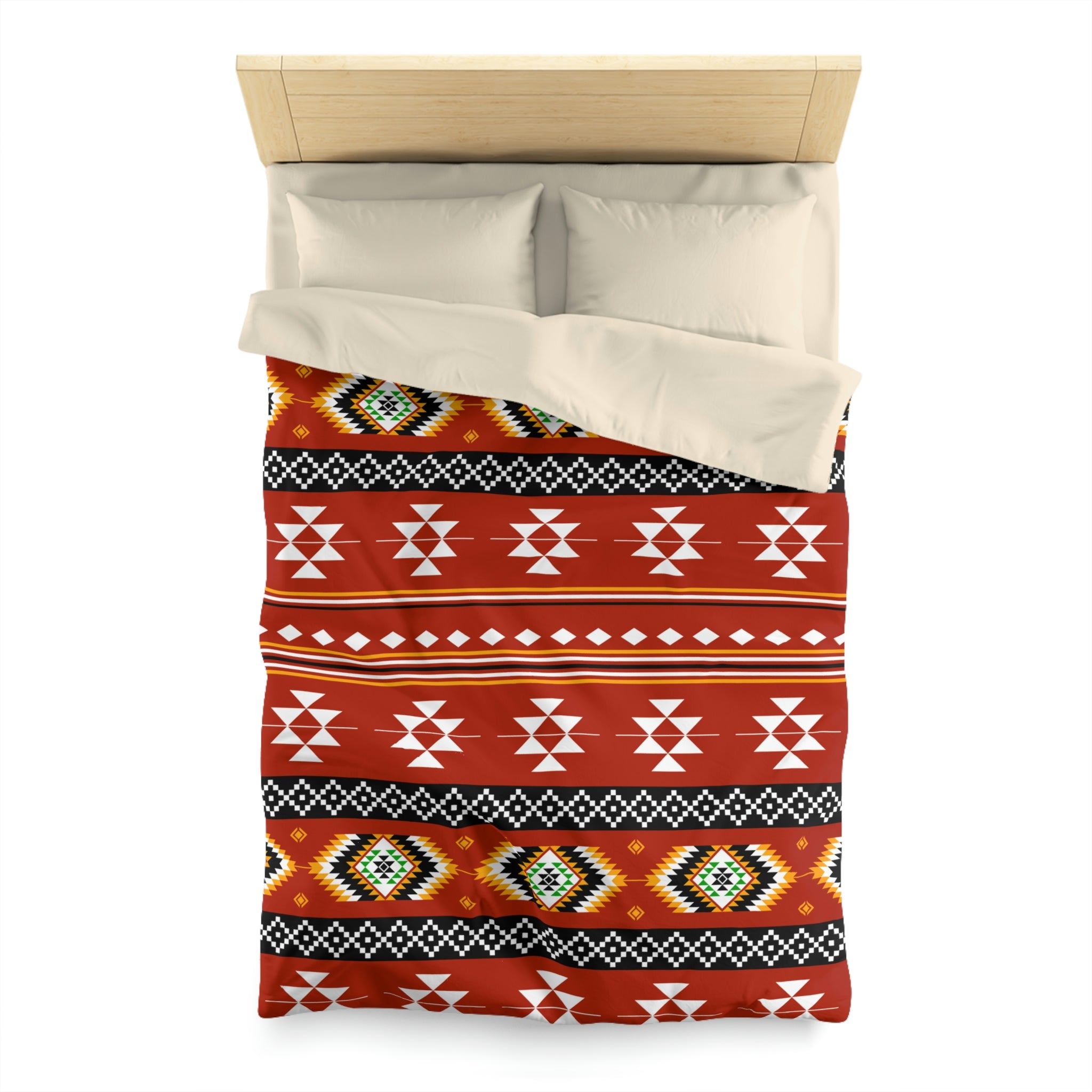 Premium Microfiber Duvet Cover Set - Soft Breathable Bedding for Queen/King Size Beds - Sahara Frontier Collection - Perfect for Cozy Bedroom Decor & Guest Room Essentials