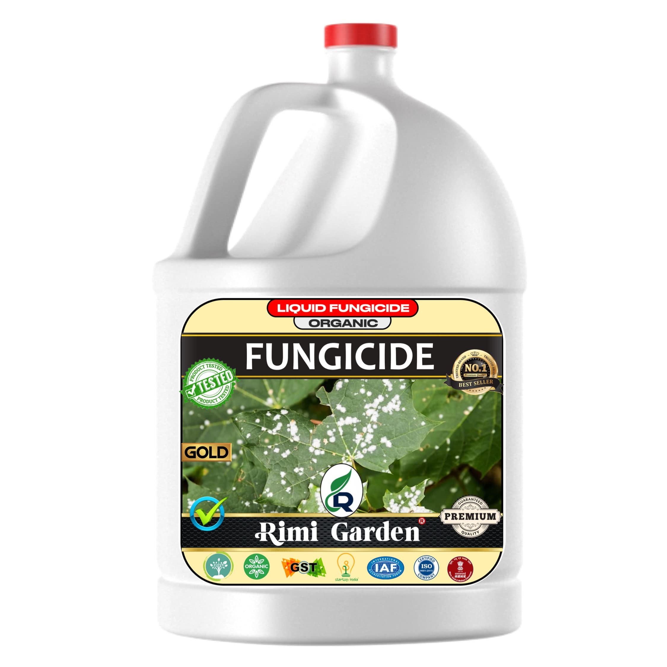 Rimi Garden® Organic Liquid Fungus Remover for Plants - 500ml Natural Treatment for Fungal Infections on Leaves, Roots & Soil | Indoor & Outdoor Gardening Solution