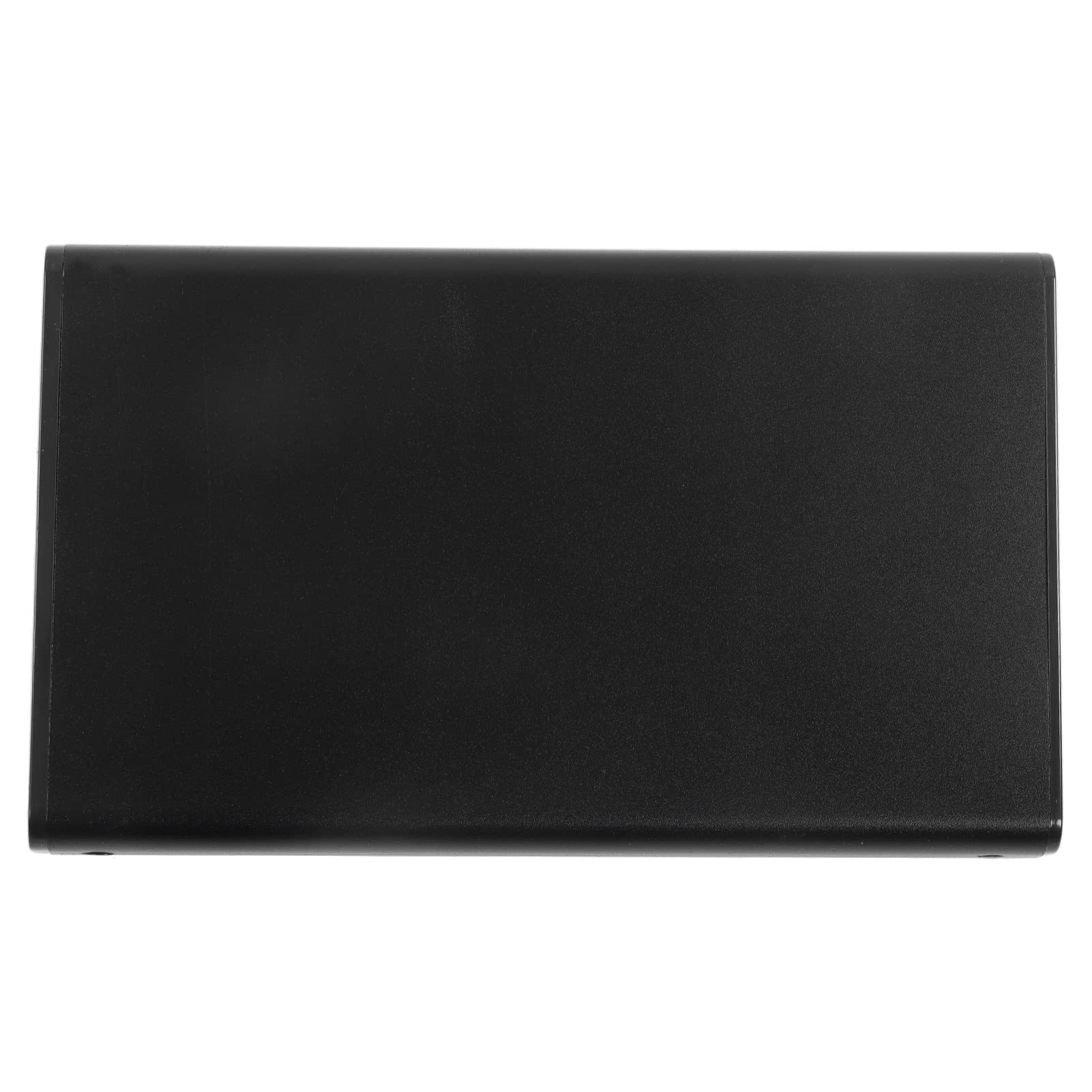 2.5 Inch HDD Enclosure - 5Gbps USB 3.0 Aluminum Hard Drive Case for Laptop & Desktop, External Storage Solution for Data Backup, Media Transfer, and File Sharing (Black)