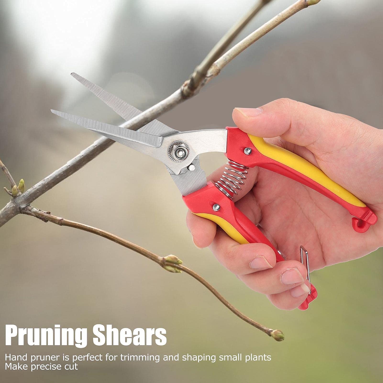 Multi-Functional Branch Pruning Shears - Professional Gardening Scissors for Trees, Shrubs & Potted Plants | Perfect for Trimming, Pruning & Landscaping | Ideal for Home Gardeners & Professionals