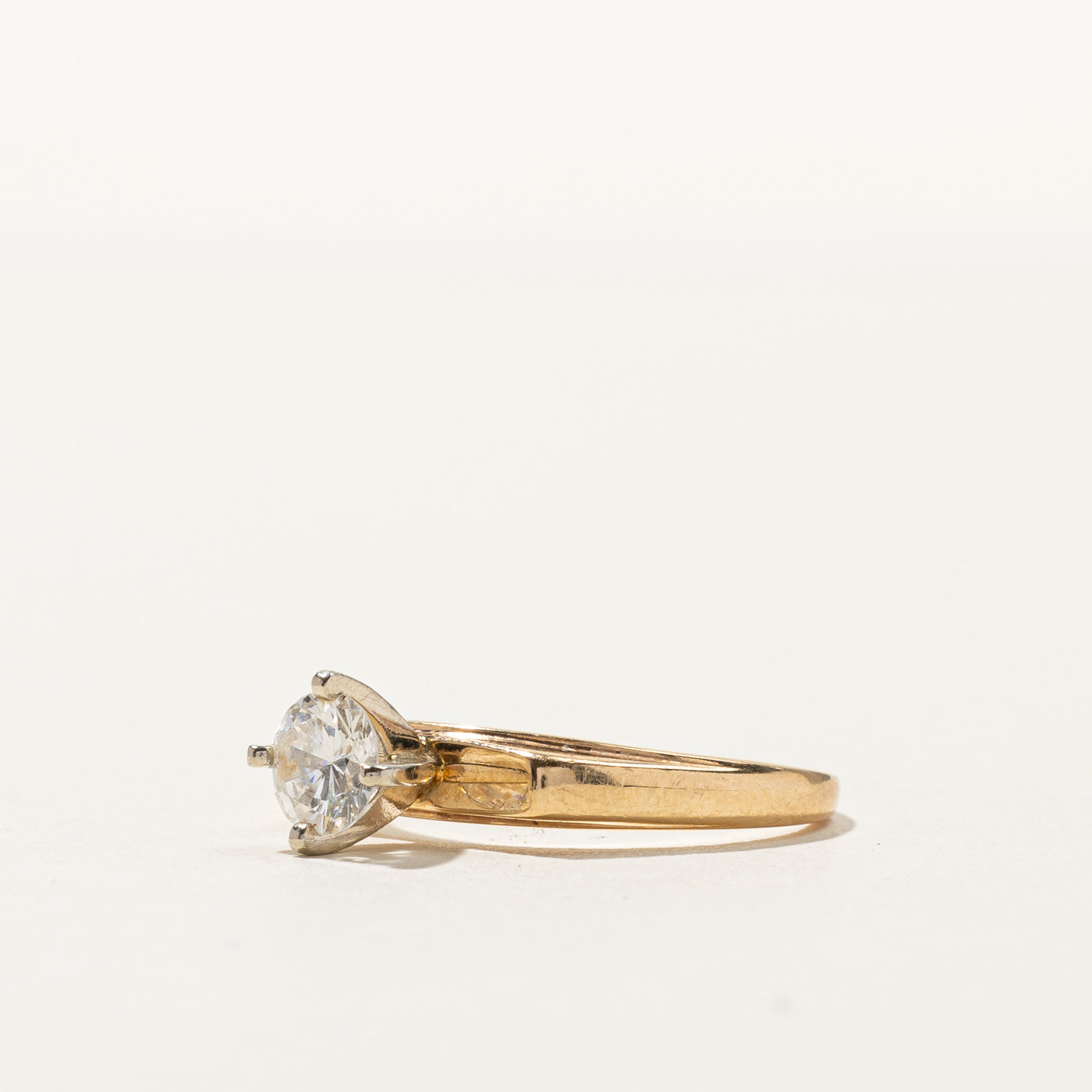 0.53ct Solitaire Diamond Engagement Ring for Women, Size 6.5 - Perfect for Proposals, Weddings & Anniversary Gifts | GIA Certified | 14K White Gold