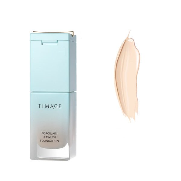 TIMAGE Small Square Tube Liquid Foundation - Lightweight, Buildable Coverage for Flawless Skin | Perfect for Everyday Wear & On-the-Go Touch Ups