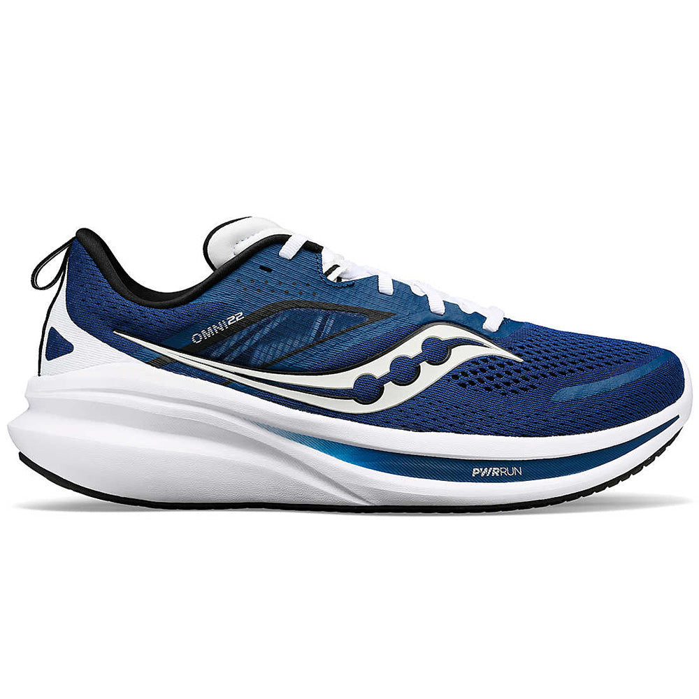 Men's Saucony Omni 22 Running Shoes - Breathable Cushioned Sneakers for Men in Tide/White - Size 13 D Medium - Perfect for Jogging, Gym Workouts & Daily Walking