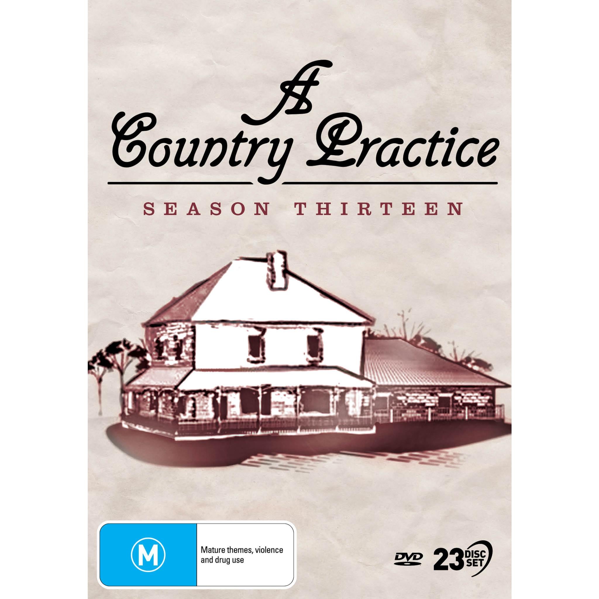 A Country Practice Season 13 DVD - Complete Final Season Collection | Rural Medical Drama Series | Perfect for Fans of Heartwarming Australian TV Shows & Family Entertainment