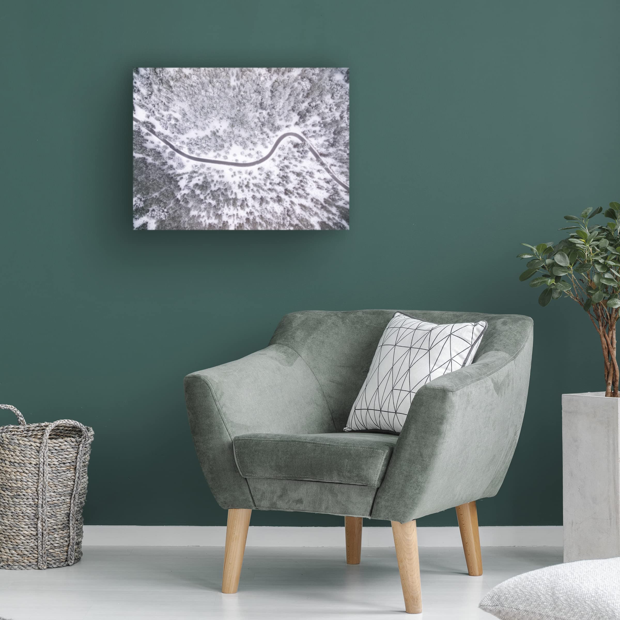 Trademark Fine Art 'Winter Is Coming' Canvas Wall Art Print by Antonio Carrillo Lopez - Perfect for Living Room, Bedroom & Office Decor