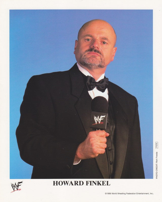 1999 Howard Finkel P575 Color Wrestling Trading Card - Rare Collectible for WWE Fans & Card Enthusiasts | Perfect for Display, Trading & Memorabilia Collections