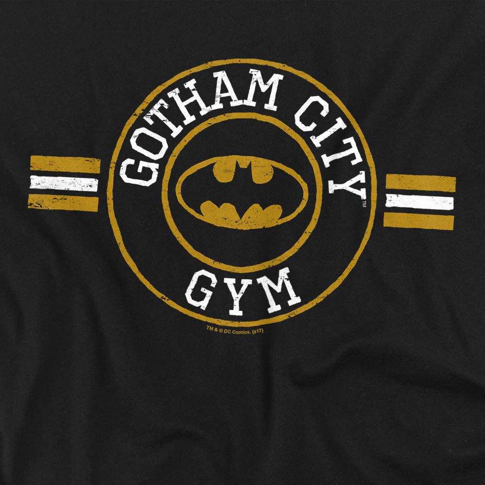 Batman Gotham City Gym Unisex T-Shirt for Men & Women - Superhero Graphic Tee for Workouts, Cosplay & Casual Wear