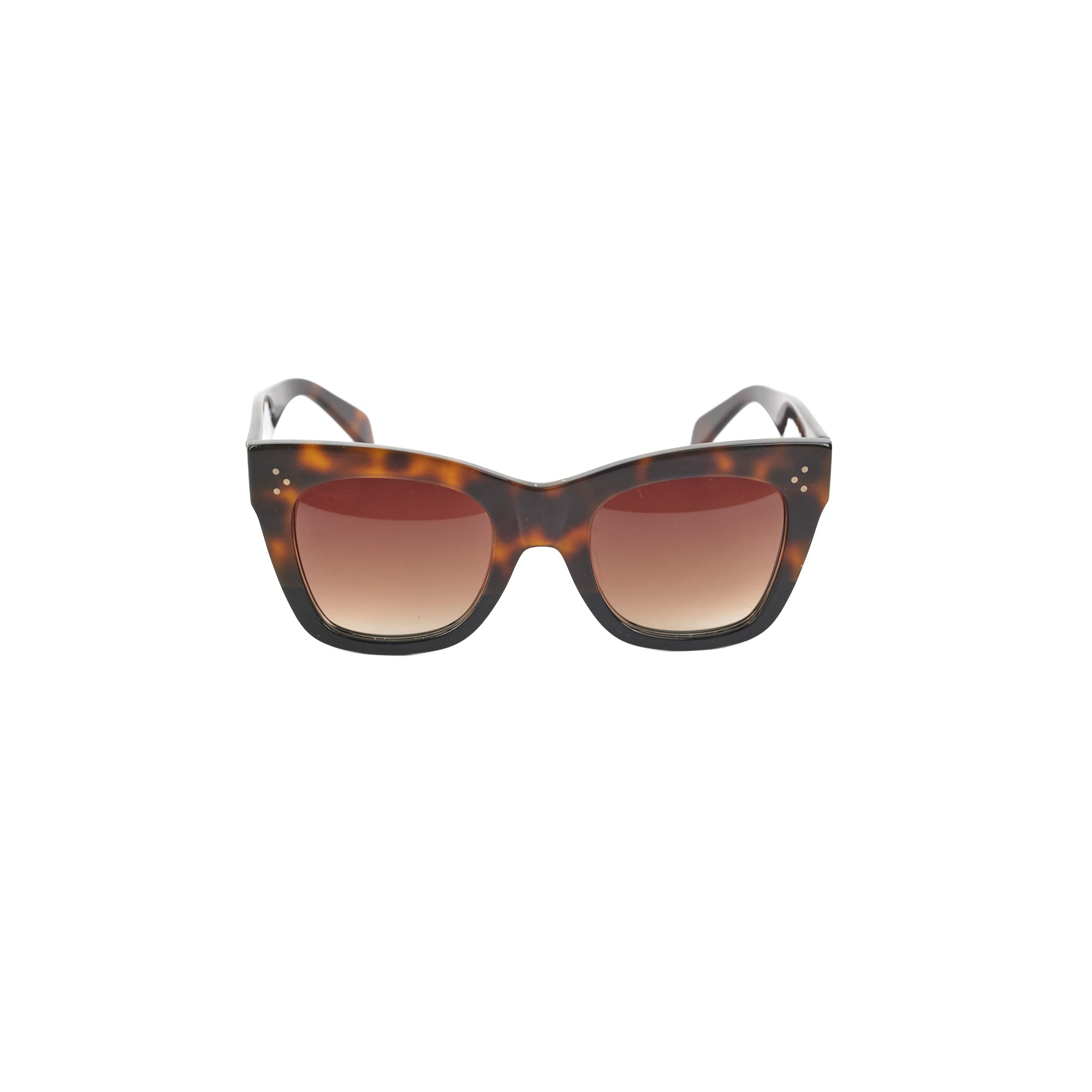 Celine Tortoise Shell Sunglasses for Women - Classic Retro Style UV Protection - Perfect for Beach, Driving & Fashion Outfits