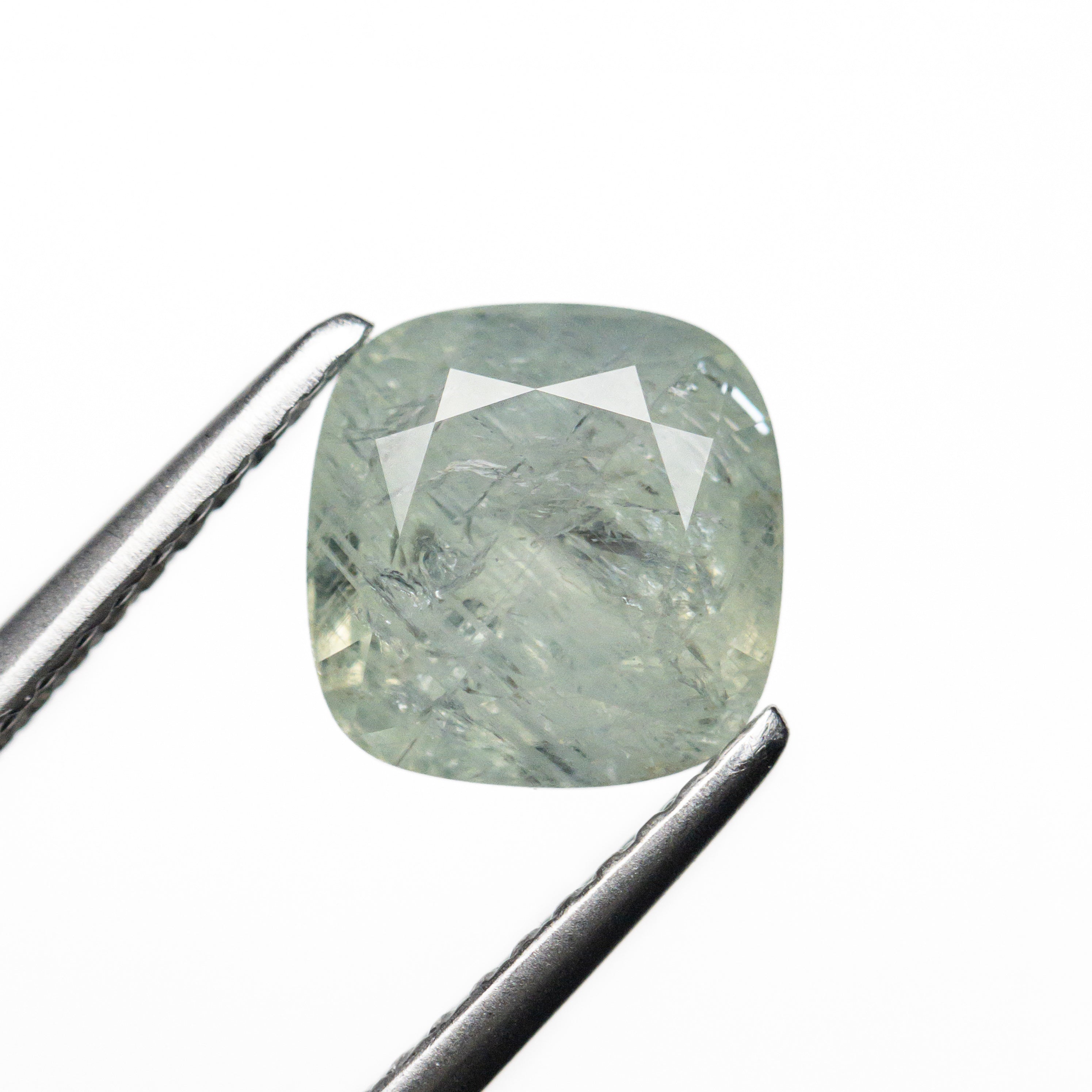 3.00ct Cushion Cut Blue Sapphire Gemstone - 7.49x7.33x5.83mm Natural Loose Stone for Engagement Rings & Jewelry Making