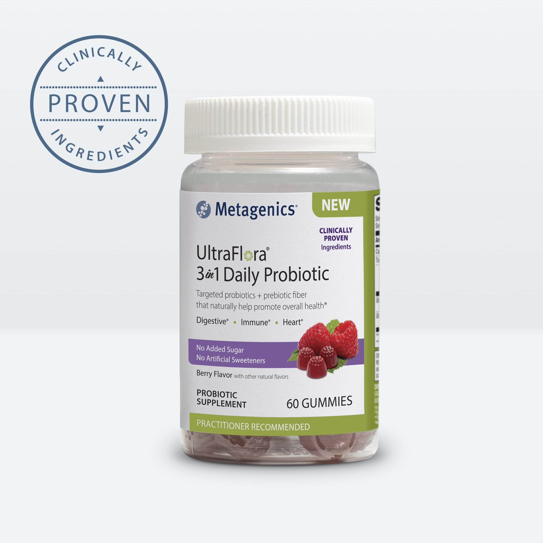 UltraFlora® 3-in-1 Daily Probiotic Supplement for Gut Health & Digestion - Supports Immune System, Relieves Bloating & Improves Gut Flora Balance - Perfect for Daily Wellness Routine & Travel Digestive Support