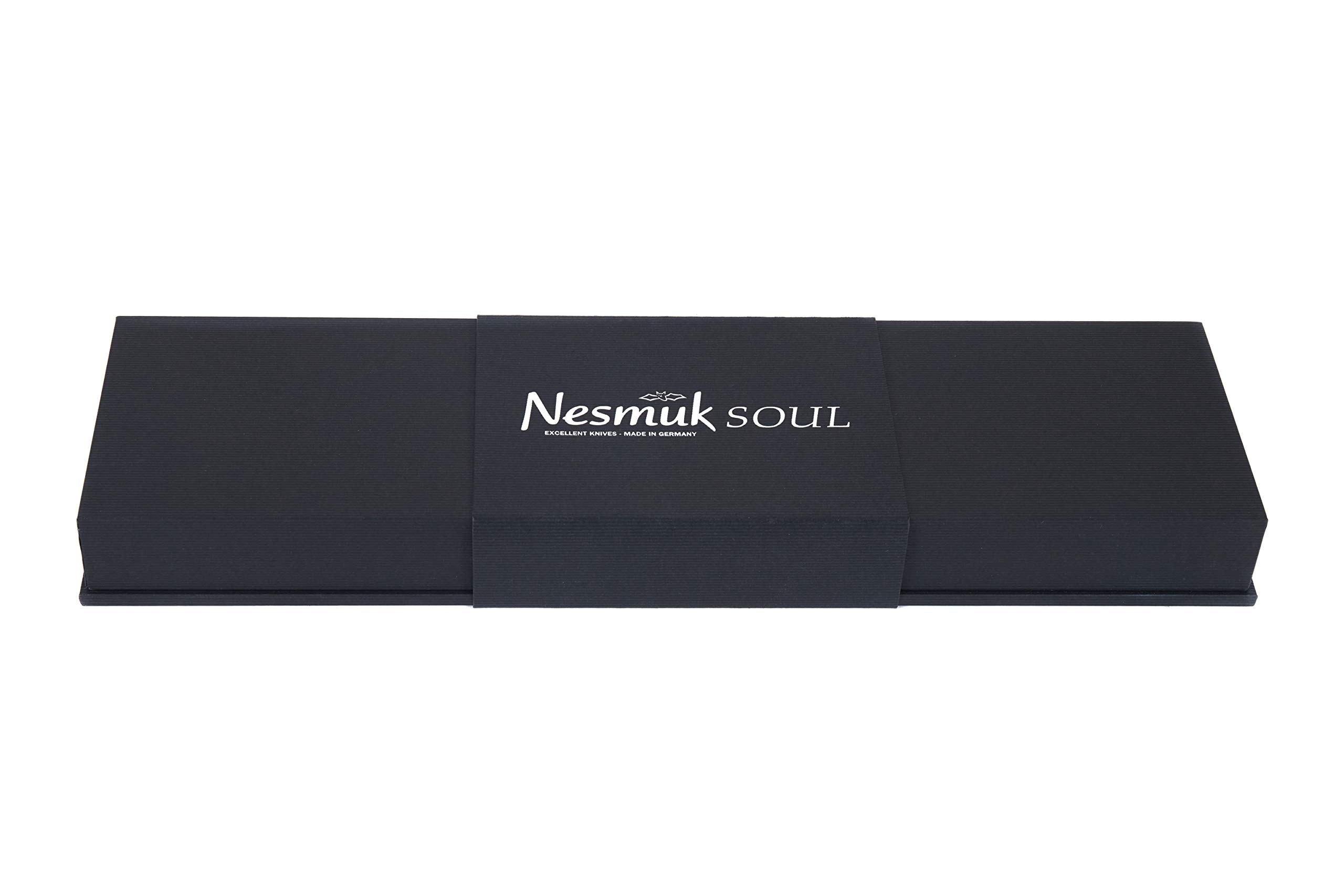Premium Soul Steak Knife Set - 2-Piece High-Carbon Stainless Steel Steak Knives with Grenadilla Wood Handles | Perfect for Steak Dinners, BBQ Parties & Gourmet Cooking