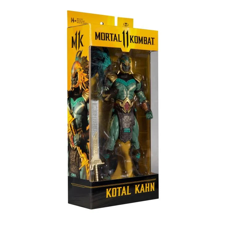 Mortal Kombat 11 Kotal Kahn 7-Inch Collectible Action Figure - Premium Articulated Video Game Character for Fans & Collectors - Perfect for Display, Gaming Battles & Cosplay