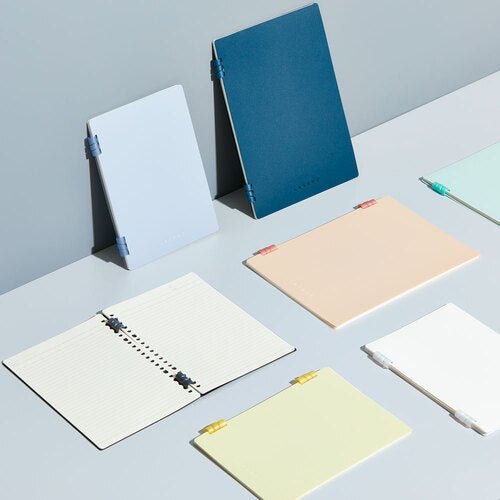 Laseno Soft Ring Binder Notebook - 3-Ring Flexible Binder for School, Office & Home Organization | Durable A4 Notebook with Smooth Writing Paper | Perfect for Students, Professionals & Note-Taking