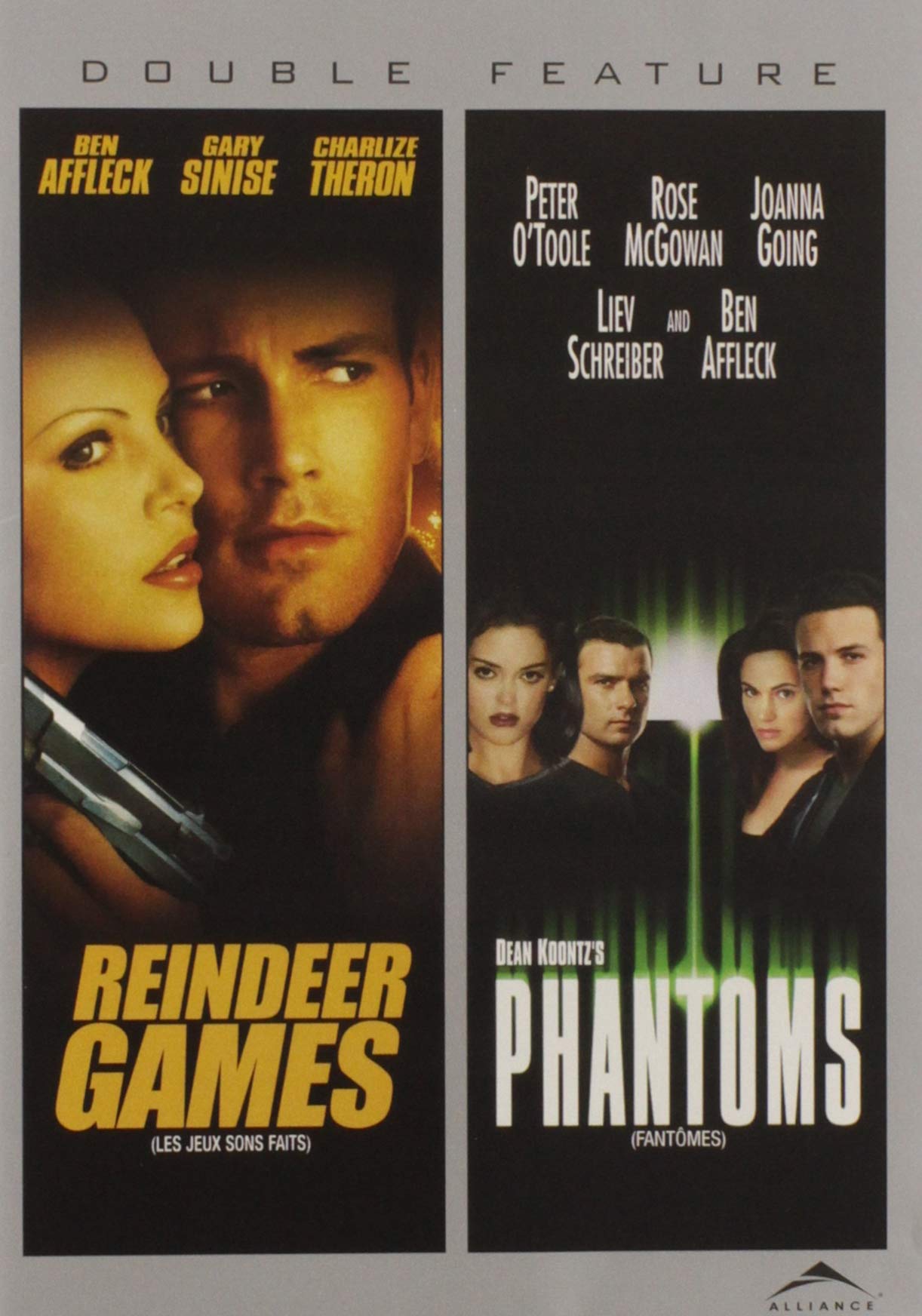 Reindeer Games & Phantoms Double Feature DVD - Action Thriller Movie Collection - Perfect for Movie Nights & Holiday Entertainment