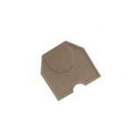 07.311.0253.0 Straight Gray End Plate Connector Accessories - 50 Pack for Electrical Wiring & Industrial Applications