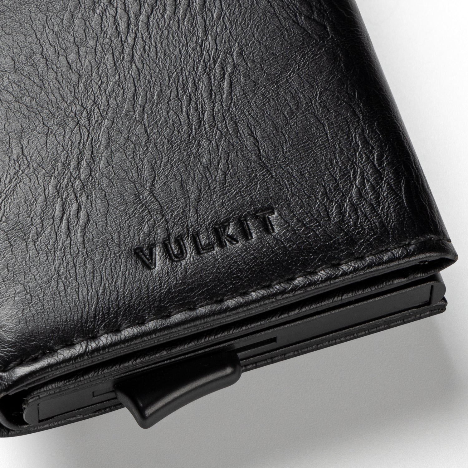 VC203 RFID Blocking Tri-Fold Wallet with Back Zipper Slot & Magnetic Closure - Slim Leather Wallet for Men, Perfect for Travel, Business & Everyday Use