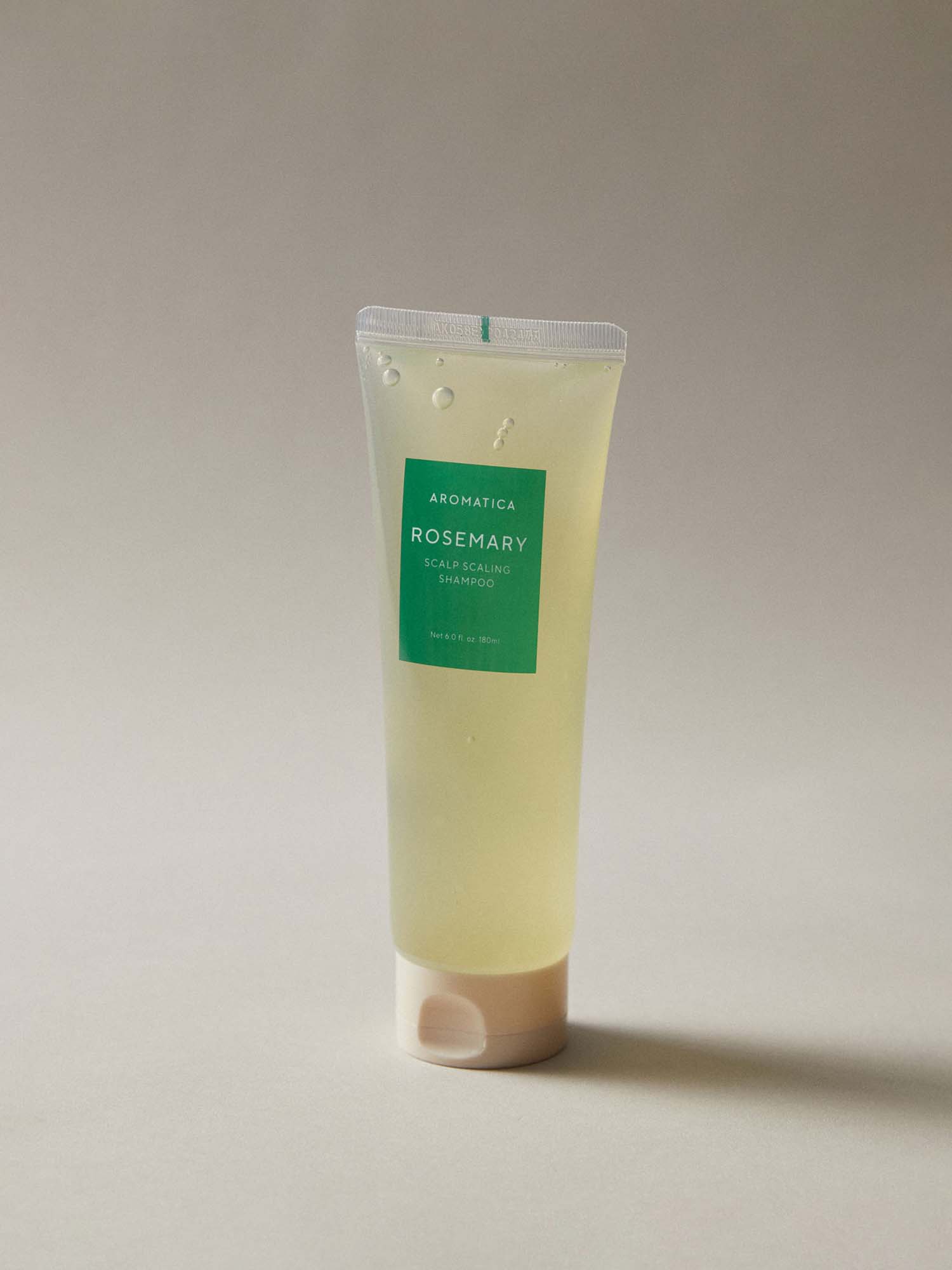 Aromatica Rosemary Scalp Scaling Shampoo 180ml - Natural Hair Care for Dandruff & Scalp Health - Perfect for Dry, Itchy Scalp Treatment at Home