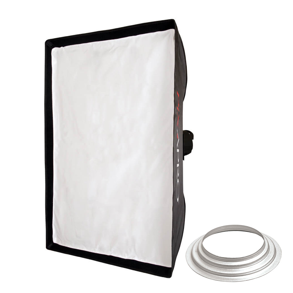 60x90cm Professional Photography Softbox - Durable Rectangular Light Diffuser for Studio & Portrait Photography (No Honeycomb Grid) - Perfect for Product Shoots, YouTube Videos & Indoor Lighting