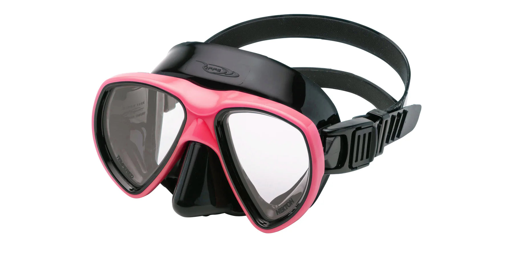 Riffe Nekton Dive Mask - Bubble Pink - Premium Scuba Diving Mask for Snorkeling & Spearfishing - Comfortable & Anti-Fog Design for Underwater Adventures
