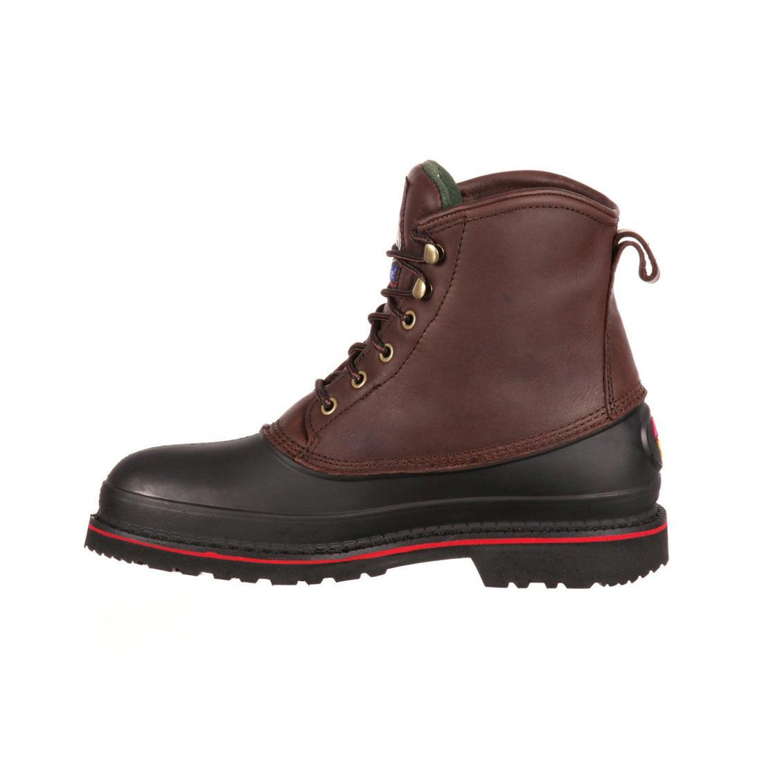 Muddog Waterproof Steel Toe Work Boots for Men - Safety Shoes with Slip Resistant & Electrical Hazard Protection - Ideal for Construction, Warehouse & Outdoor Work