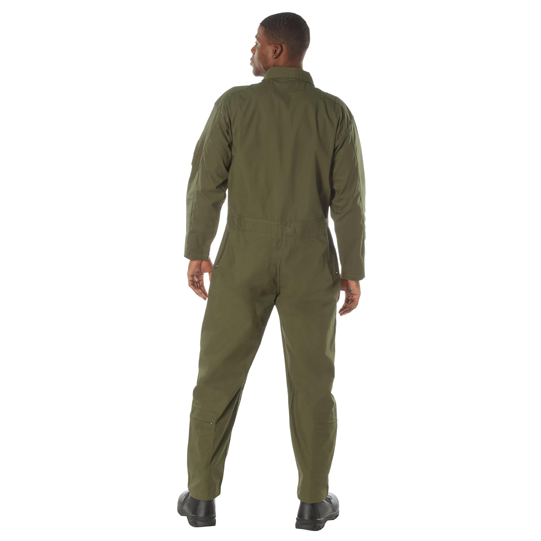 Rothco Men's Flight Suit - Military Pilot Coveralls - Aviation Jumpsuit for Cosplay & Halloween Costume - Perfect for Air Shows, Themed Parties & Role Playing