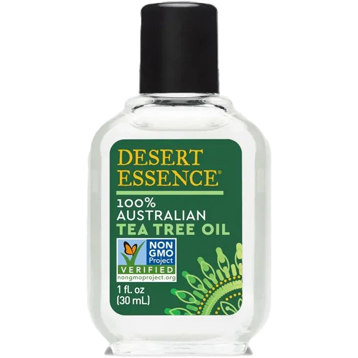 Desert Essence 100% Pure Australian Tea Tree Essential Oil for Skin Care, Hair Growth & Natural Home Remedies