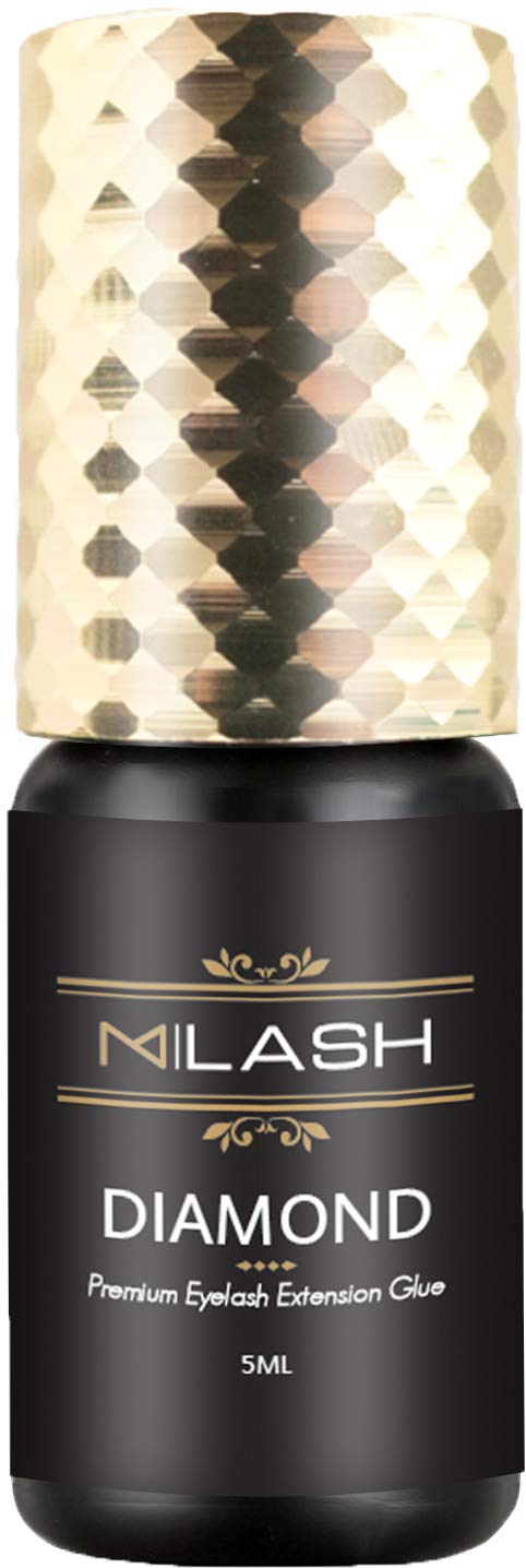 Premium M|LASH Eyelash Extension Glue - 6-7 Week Retention, 1-2 Second Fast Drying, 5ml - Professional Strength Adhesive for Volume & Classic Lashes | Salon Quality, Long-Lasting Hold for Lash Artists & DIY Beauty