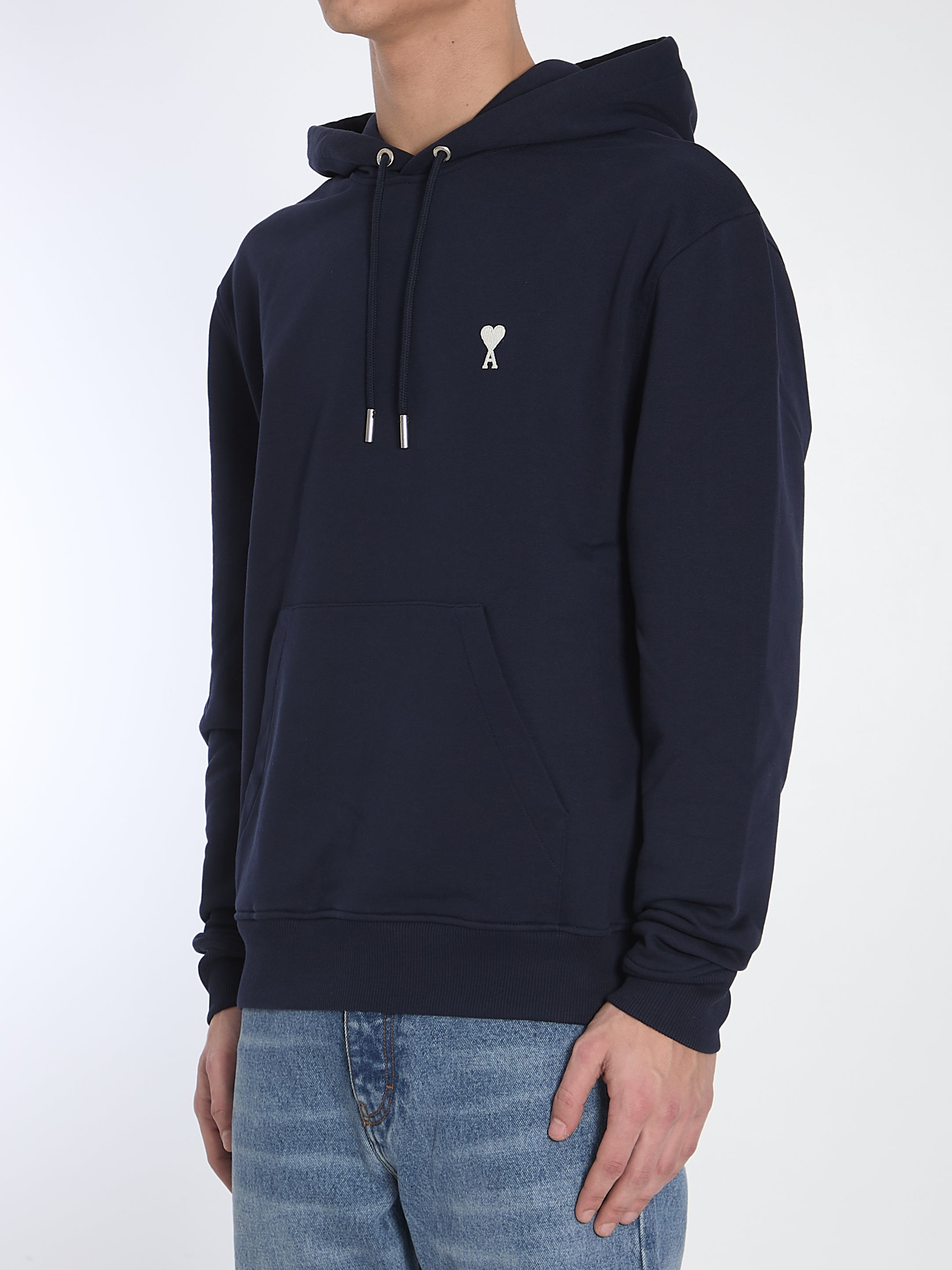 Ami Paris Ami De Coeur Hoodie - Men's & Women's Premium French Streetwear Sweatshirt | Comfortable Cotton Pullover for Casual Wear, Street Style & Everyday Fashion