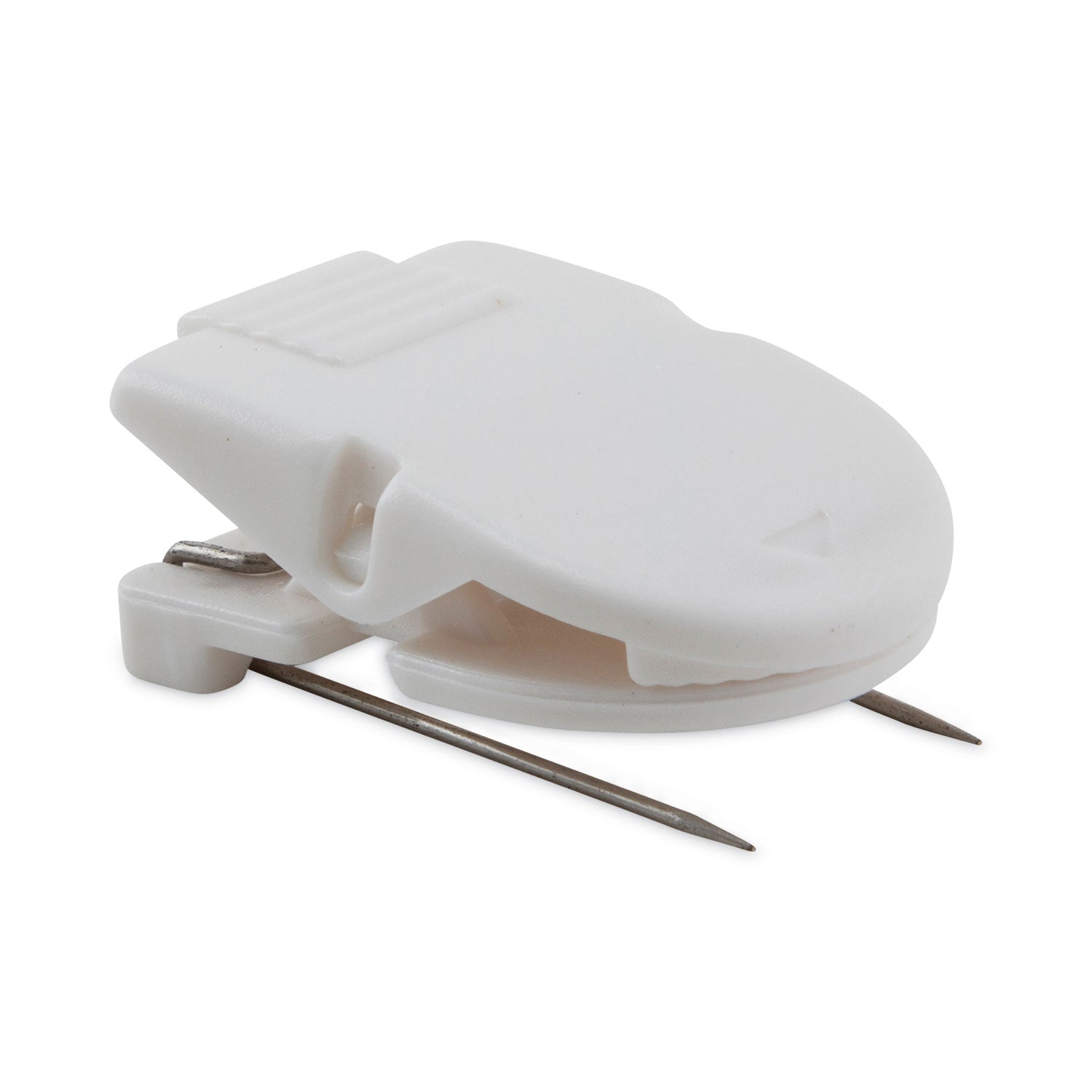 Advantus White Wall Clips for Fabric Panels - 40 Sheet Capacity, 50 Pack - Perfect for Office Organization & Classroom Bulletin Boards