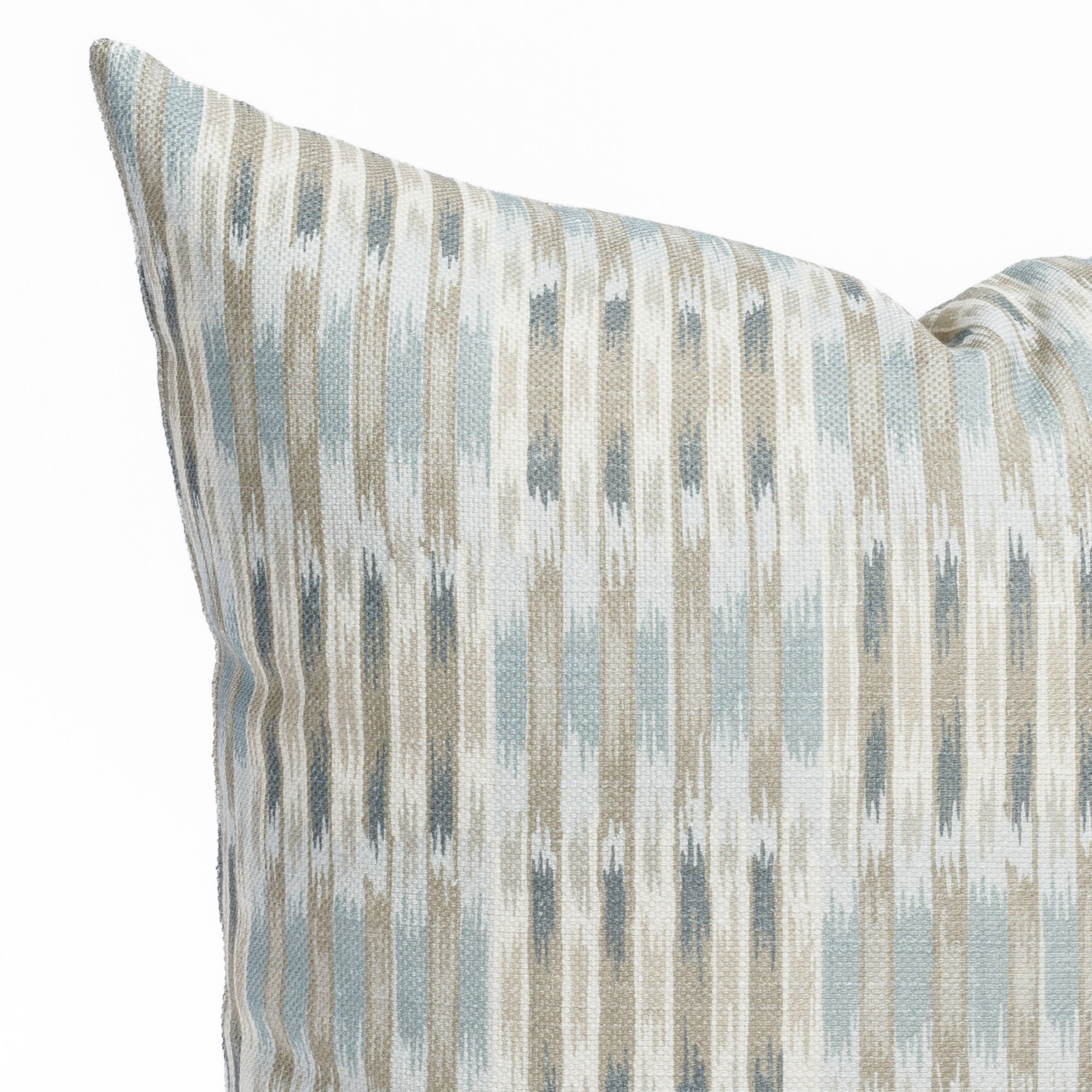 20x20 Decorative Throw Pillow Cover - Soft Seaside Blue Linen Fabric for Couch, Bed, Sofa - Perfect for Coastal, Beach, and Nautical Home Decor