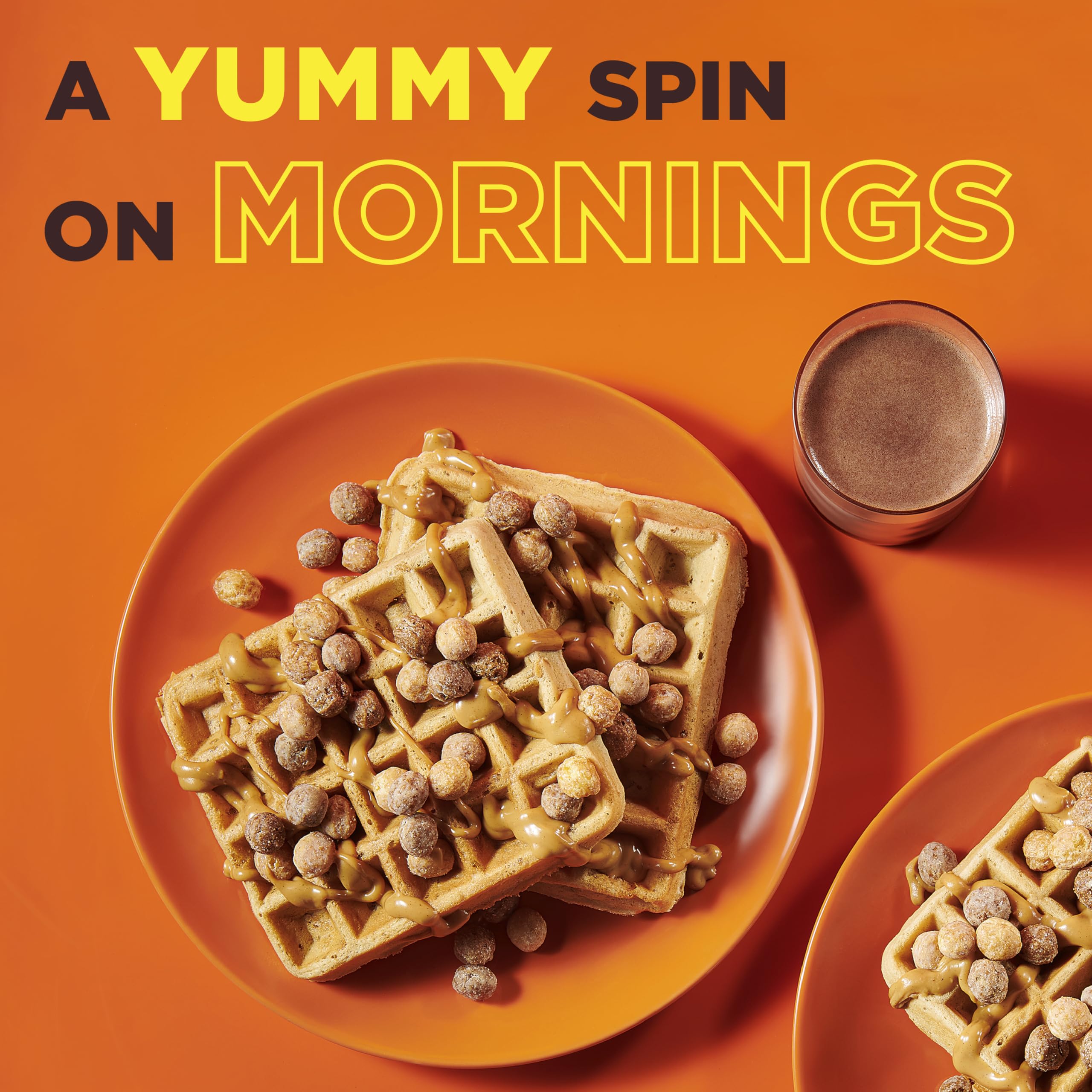 REESE'S PUFFS Chocolate Peanut Butter Cereal - Giant Size 29oz | Kids Breakfast Cereal | Healthy Morning Meal & Snack for School, Office & Home