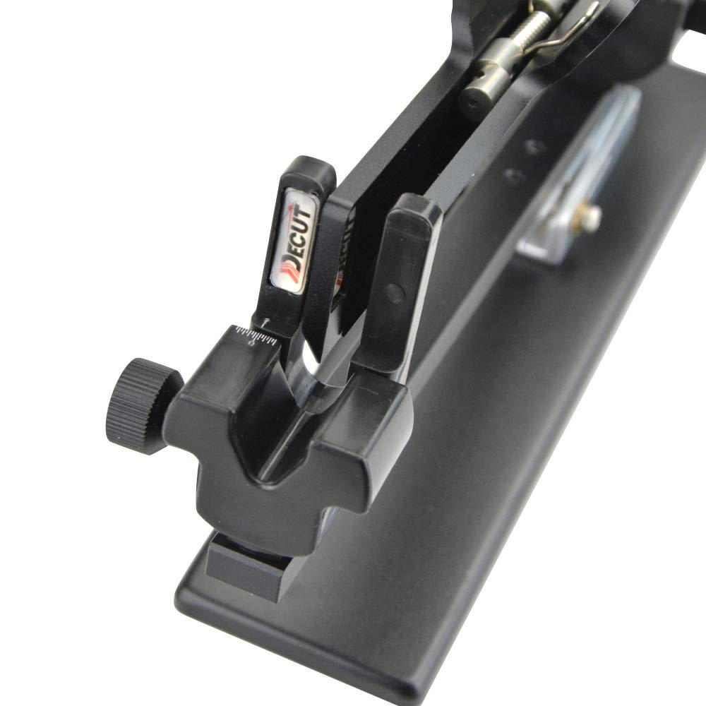 Adjustable Archery Arrow Fletching Jig Tool - Precision Feather & Stick Fletching for Hunting Arrows (Black) | DIY Arrow Making & Bowhunting Accessories | Perfect for Target Practice & Outdoor Adventures