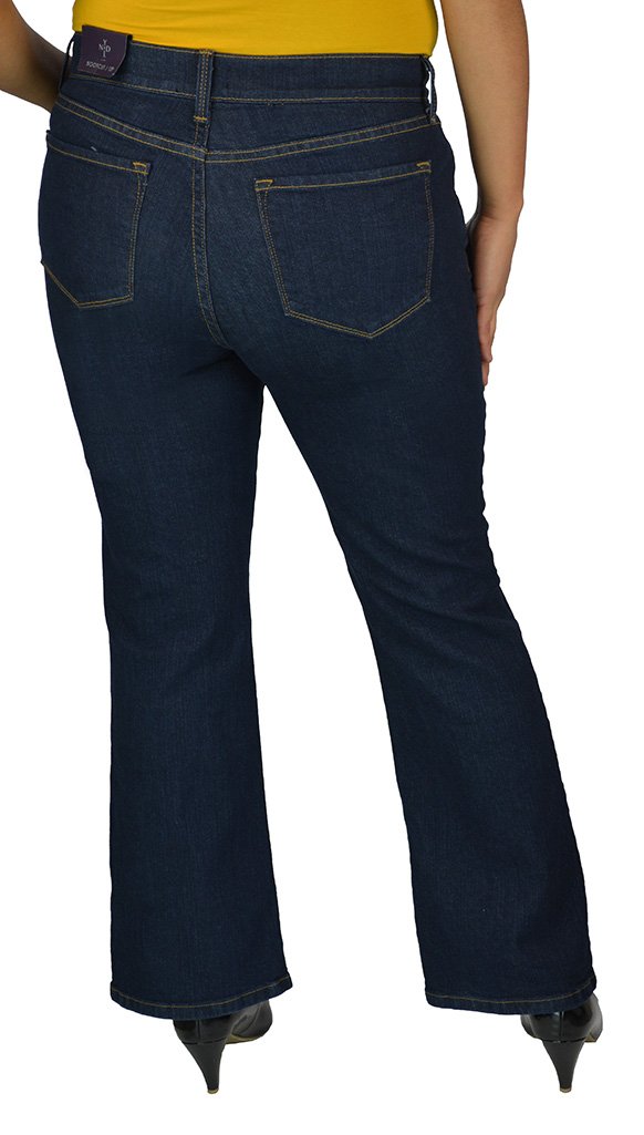 NYDJ Women's Petite Sarah Bootcut Jeans - Stretch Denim Pants for Petite Women | Perfect for Work, Casual Wear & Night Out