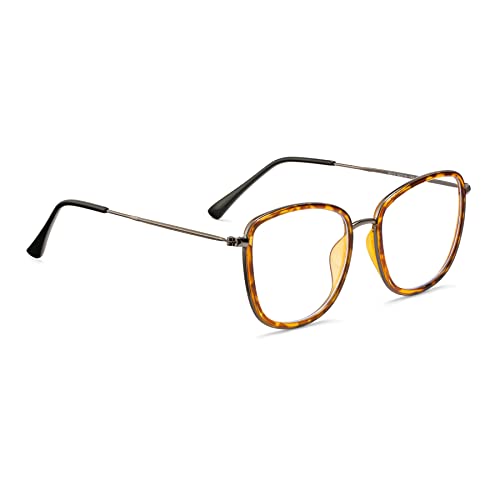 C4 Blue Block Lens | Brown Frame
