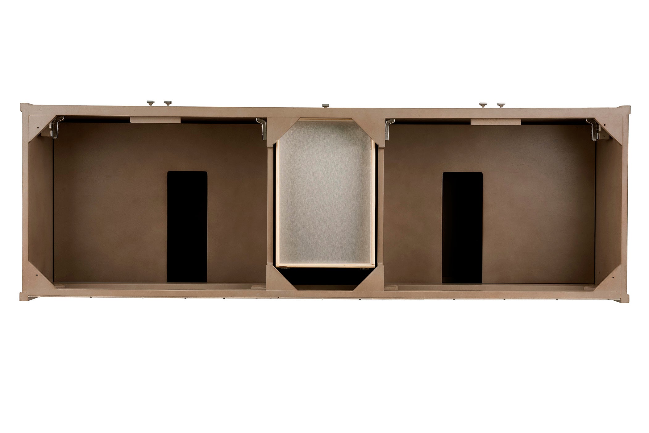 Chicago 72 Double Vanity in Whitewashed Walnut - Modern Bathroom Vanity with Dual Sinks for Master Bath or Guest Bath Remodel