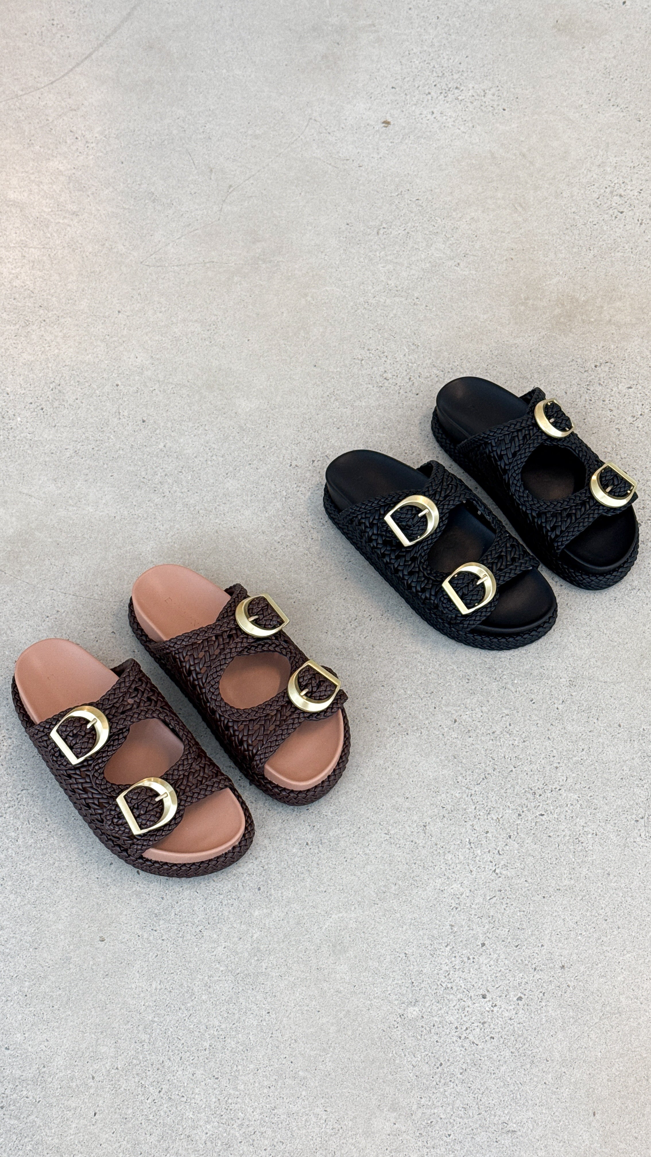 Gisella Black Slide Sandals for Women - Comfortable Summer Casual Shoes for Beach, Pool, and Outdoor Wear