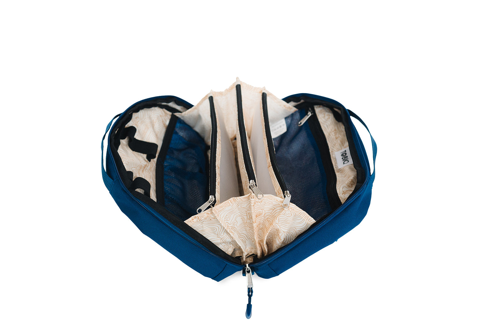 Oahu Toiletry Bag - Waterproof Travel Cosmetic Organizer for Women & Men - Perfect for Vacation, Gym, Camping & Airplane Carry-On