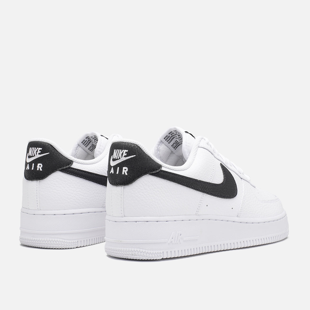 Nike Air Force 1 '07 White/Black Men's Sneakers - Classic Basketball Shoes for Casual Wear & Street Style