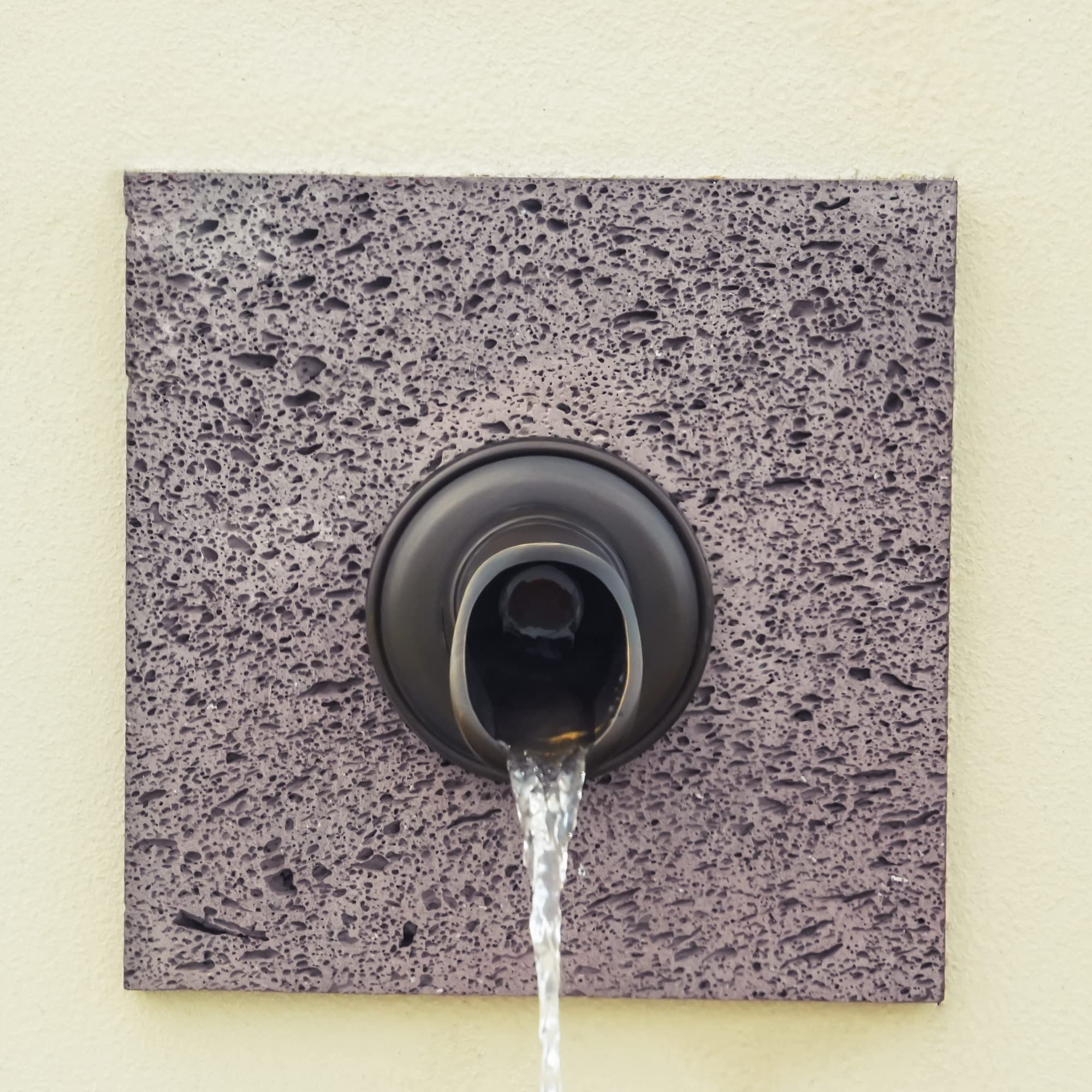 Exquisite Solid Brass Handcrafted Waterfall Spout - Luxury Landscape Fountain Spout for Pools, Ponds & Water Walls - Perfect for Garden Decor, Outdoor Water Features & Zen Waterfalls