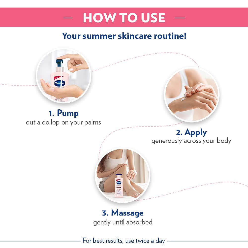 Vaseline Healthy Bright Complete 10 Body Lotion with Vitamin B3, AHA & Pro-Retinol - Anti-Aging Moisturizer for Brighter Skin - 13.5 fl oz (400ml) - Perfect for Daily Hydration & Nighttime Skin Repair